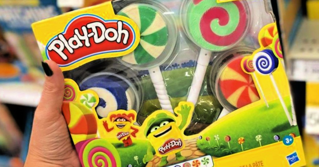 play-doh lollipops
