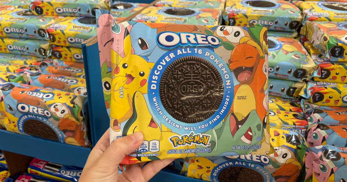 Catch These NEW Limited-Edition Pokémon OREOs | Just $3.88 at Walmart ...