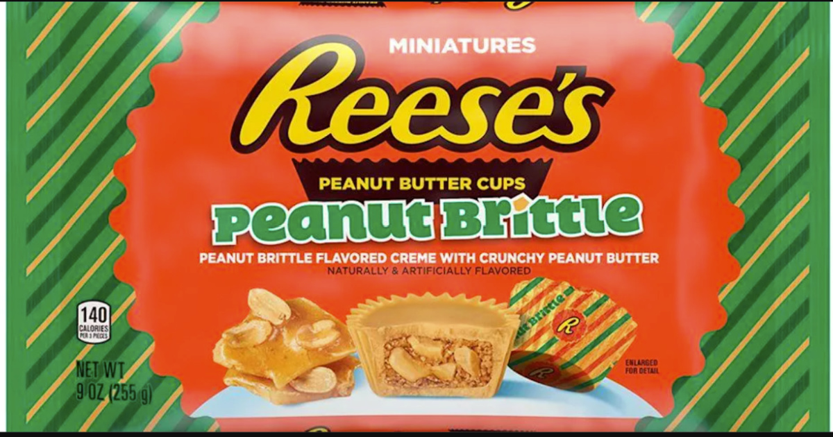 New Gingerbread Kit Kats & Reese’s Holiday Peanut Brittle Cups are Coming