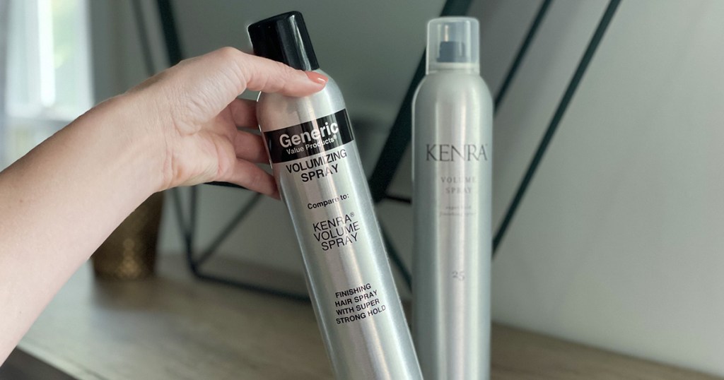 generic beauty spray compared to kenra hair spray