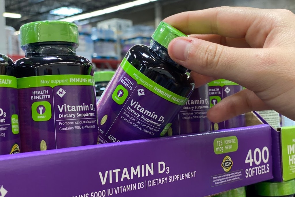Vitamin D3 containers
