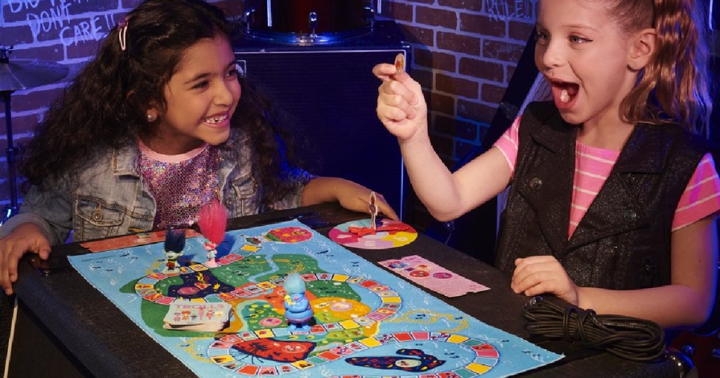 trolls world tour board game