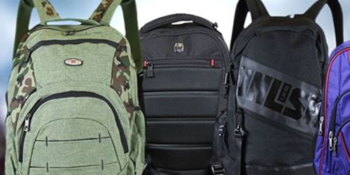 Laptop Backpacks w/ Storage Compartments from $9.99 Shipped for Amazon Prime Members