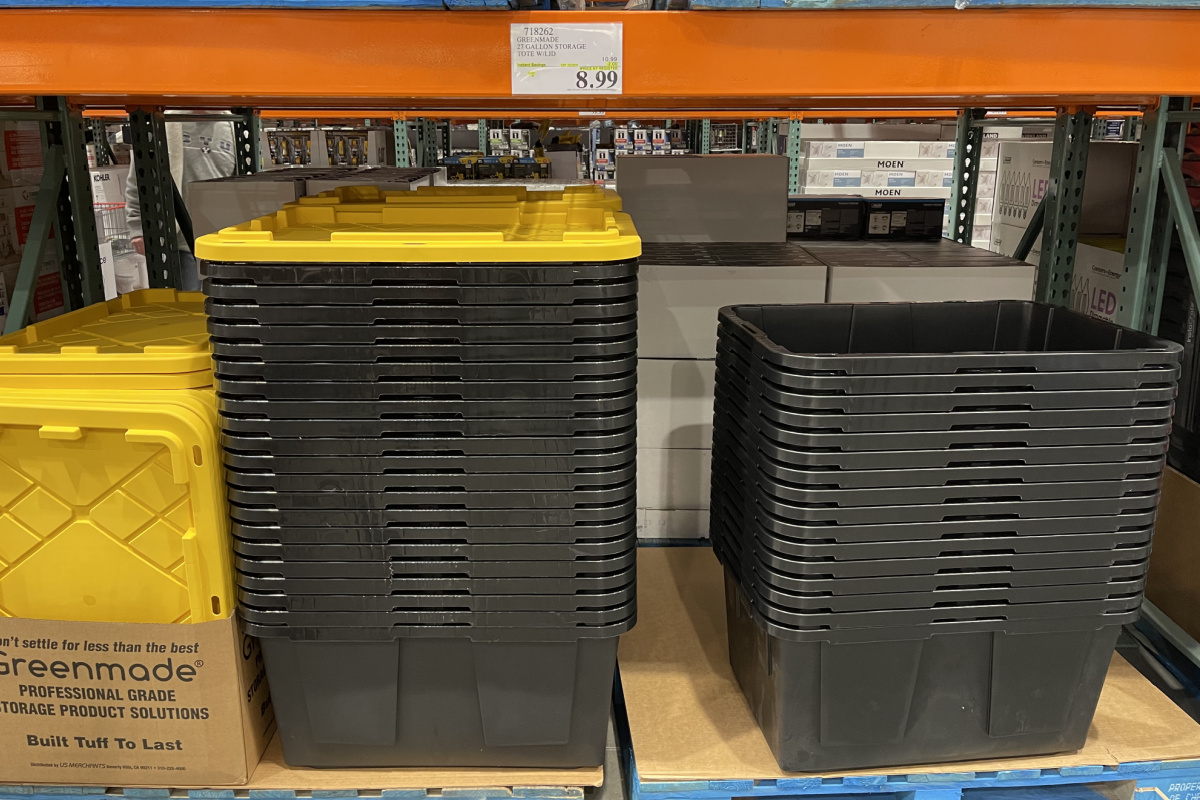 costco plastic totes