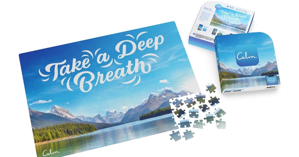 300-Piece Calm Jasper Lake Jigsaw Puzzle