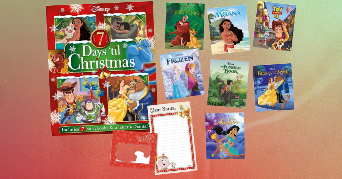 Disney 7 Days 'til Christmas Storybook Advent Calendar Available to  Pre-Order Now on Amazon