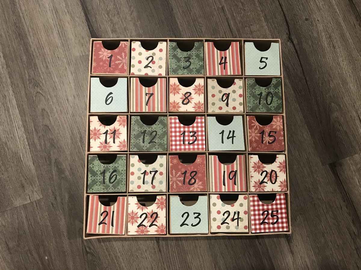This Reader Created Her Own DIY Advent Calendar Thanks to the 40 Off