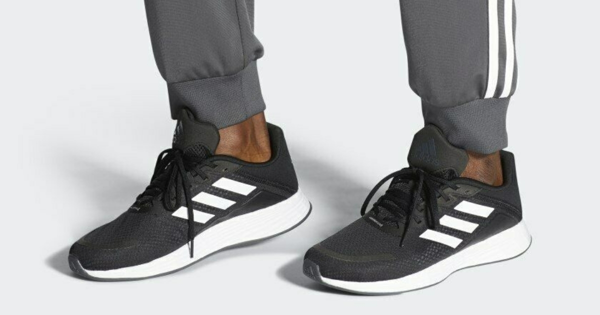 Adidas Men's Duramo SL Shoes in Black/White