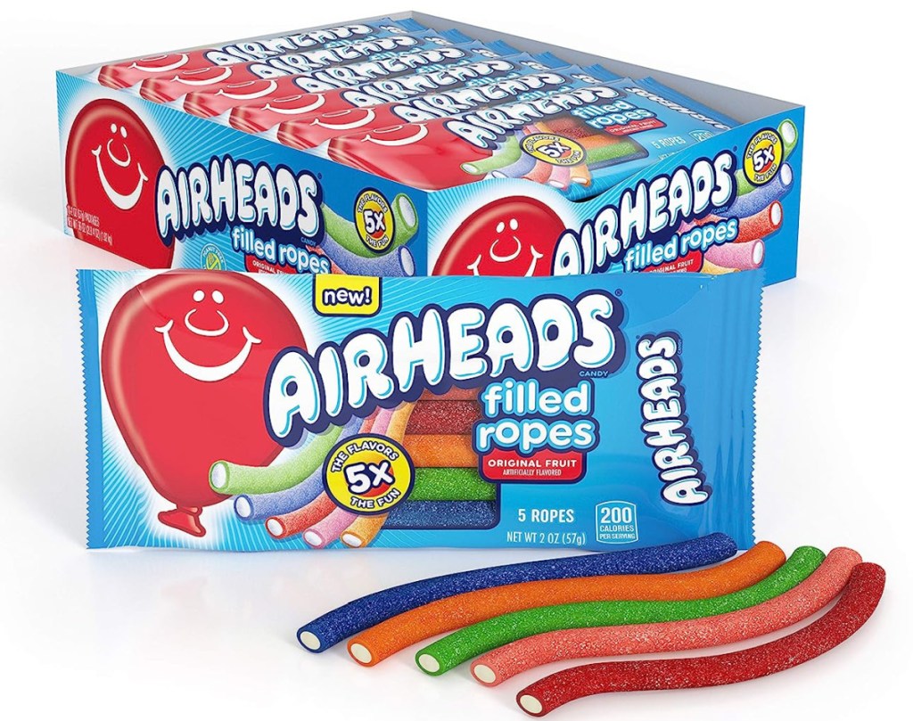 Airheads Ropes 18 Pack with box behind it
