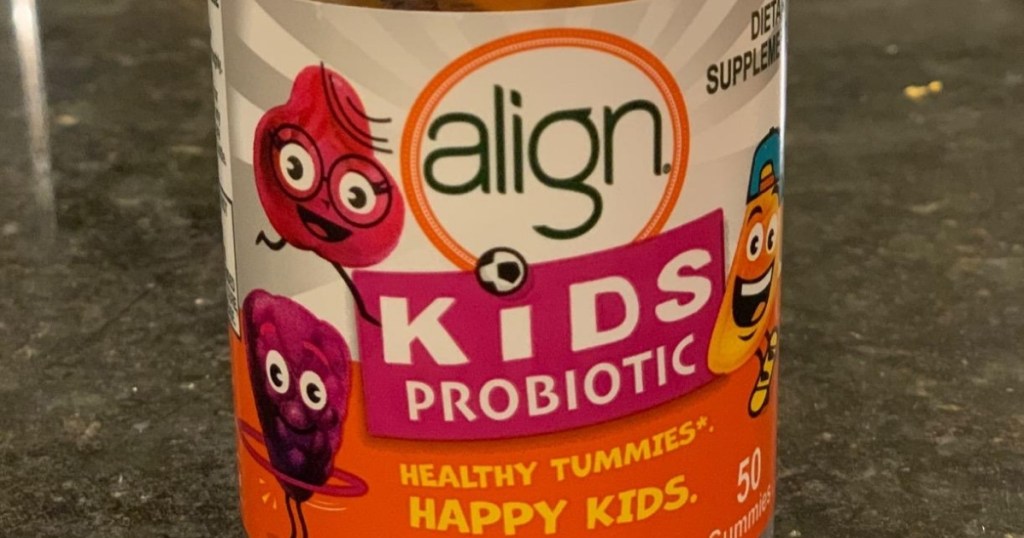 Align Kids Probiotic Gummies 50-Count Bottle