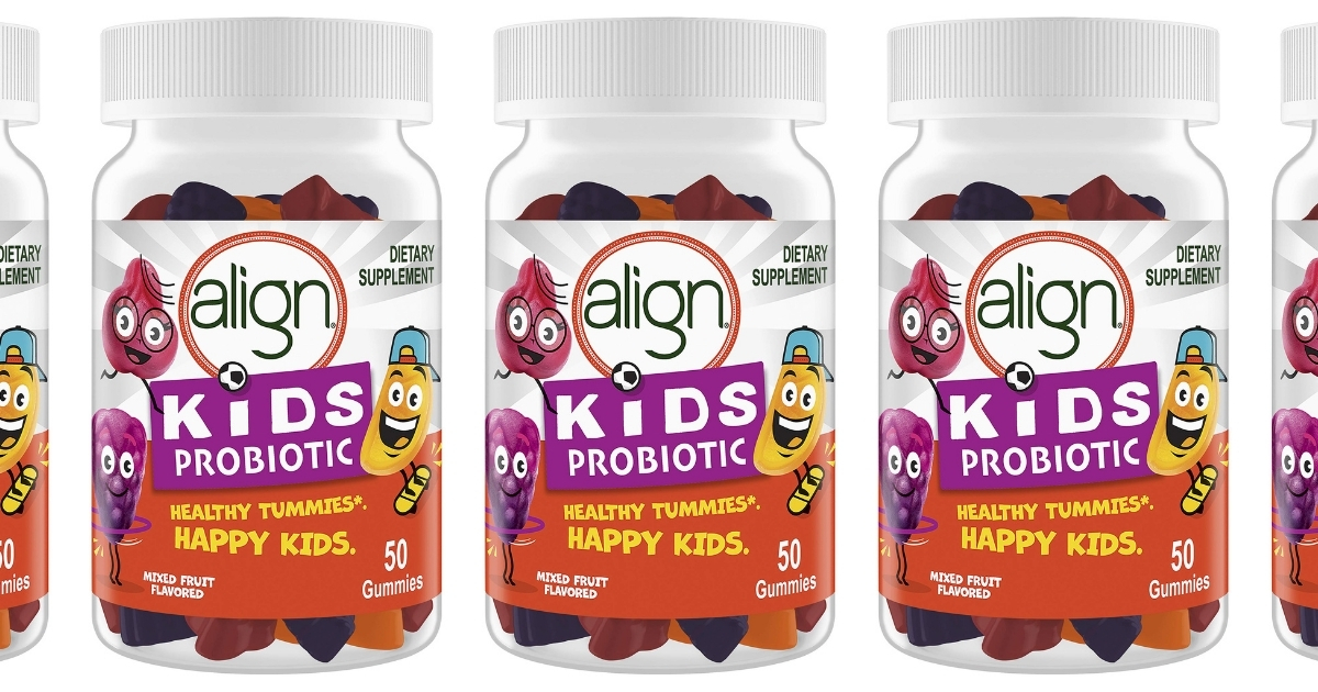 Align Kids Probiotic Gummies 50-Count Bottle