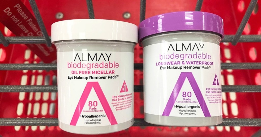 almay biodegradable micellar oil free makeup remover pads 80 count in cart