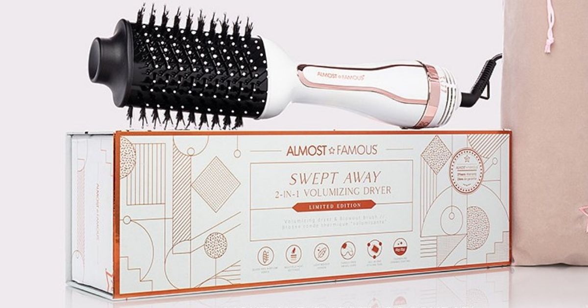 Volumizing Hair Dryer Brush Only $24.99 on Zulily | Dry, Straighten & Fight Frizz