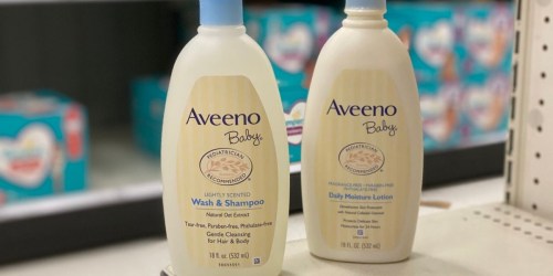 Aveeno Baby Bundle Only $8 on Amazon (Regularly $24) | Includes Wash & Lotion