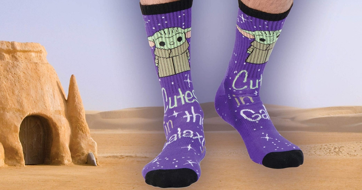 Star Wars Baby Yoda Socks Just $6 on Amazon | Fun Gift Idea