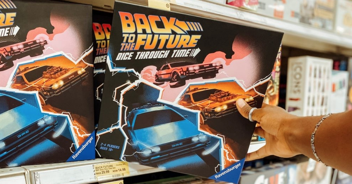 back to the future dice through time game in store