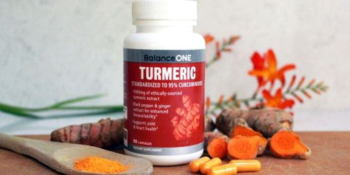 Balance ONE Turmeric 30-Day Supply Only $8.78 Shipped on Amazon | Helps Reduce Inflammation & Joint Pain