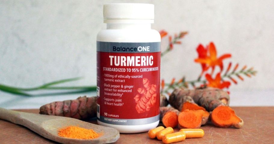 Balance ONE Turmeric Supplement Just $8.78 Shipped on Amazon (Supports Joint Health)