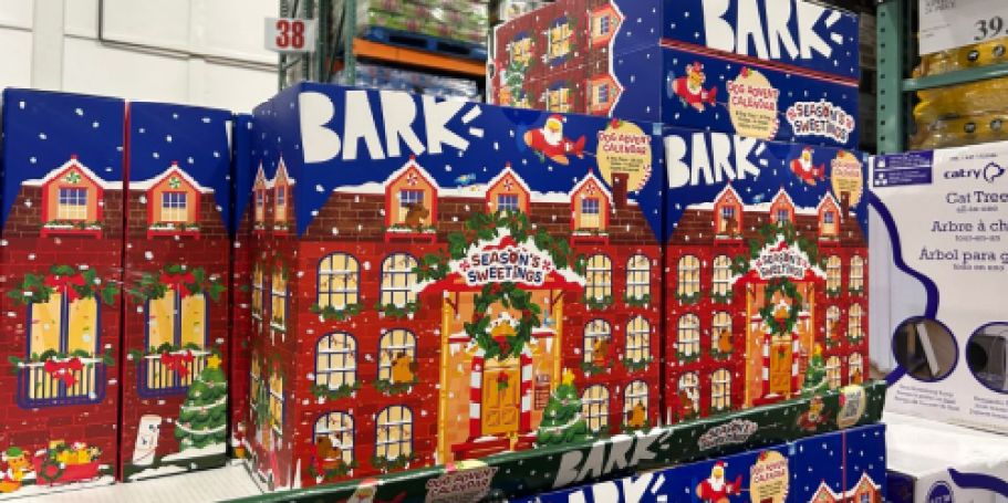 Costco Bark Advent Calendar for Dogs | Includes Eight Toys, 16 Treats, & Customized Story