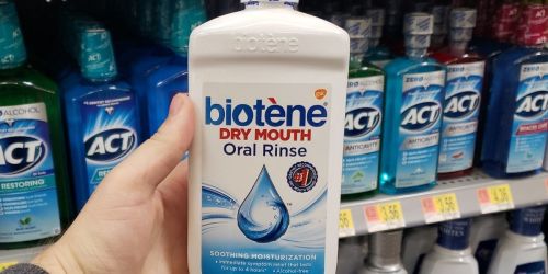 Biotene Dry Mouth Oral Rinse 33.8oz Bottles Only $5.96 Each Shipped on Amazon (Regularly $14)