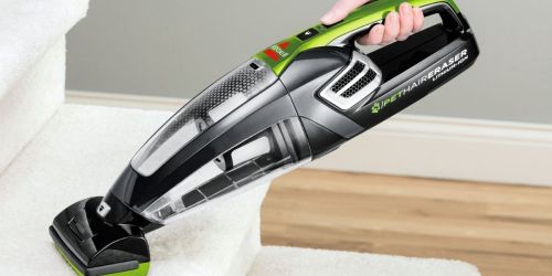 Bissell Pet Hair Eraser Lithium-Ion Cordless Pet Hand Vacuum Only $56.93 Shipped on Walmart.com (Regularly $73)