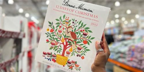 Bonne Maman Advent Calendar Only $13.99 at Costco | Includes 11 Limited-Edition Fruit Spreads & Jar of Honey!