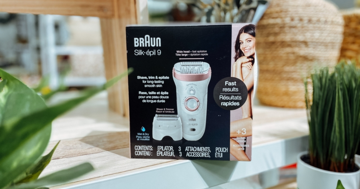 Braun Silk-Epil 9 Cordless Wet & Dry Epilator Just $79.99 Shipped on Target.com (Regularly $100) | Includes 3 Attachments