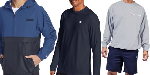 Champion Men’s Pullover Jackets Only $10.79 on JCPenney.com (Regularly $45) + Up to 75% Off More Apparel