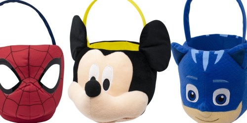 Jumbo Plush Character Halloween Buckets Only $9.93 on Walmart.com (Regularly $18) | Disney, PJ Masks, & More