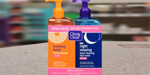Clean & Clear Facial Cleanser 2-Pack Only $6.52 Shipped on Amazon