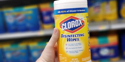 Clorox Disinfecting Wipes 75-Count Only $2.50 w/ Free Office Depot Store Pickup