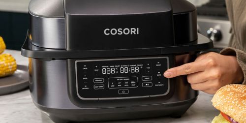 Cosori Smart Countertop Grill Only $139.99 Shipped on Best Buy (Regularly $280) | Grill Indoors All Year Round
