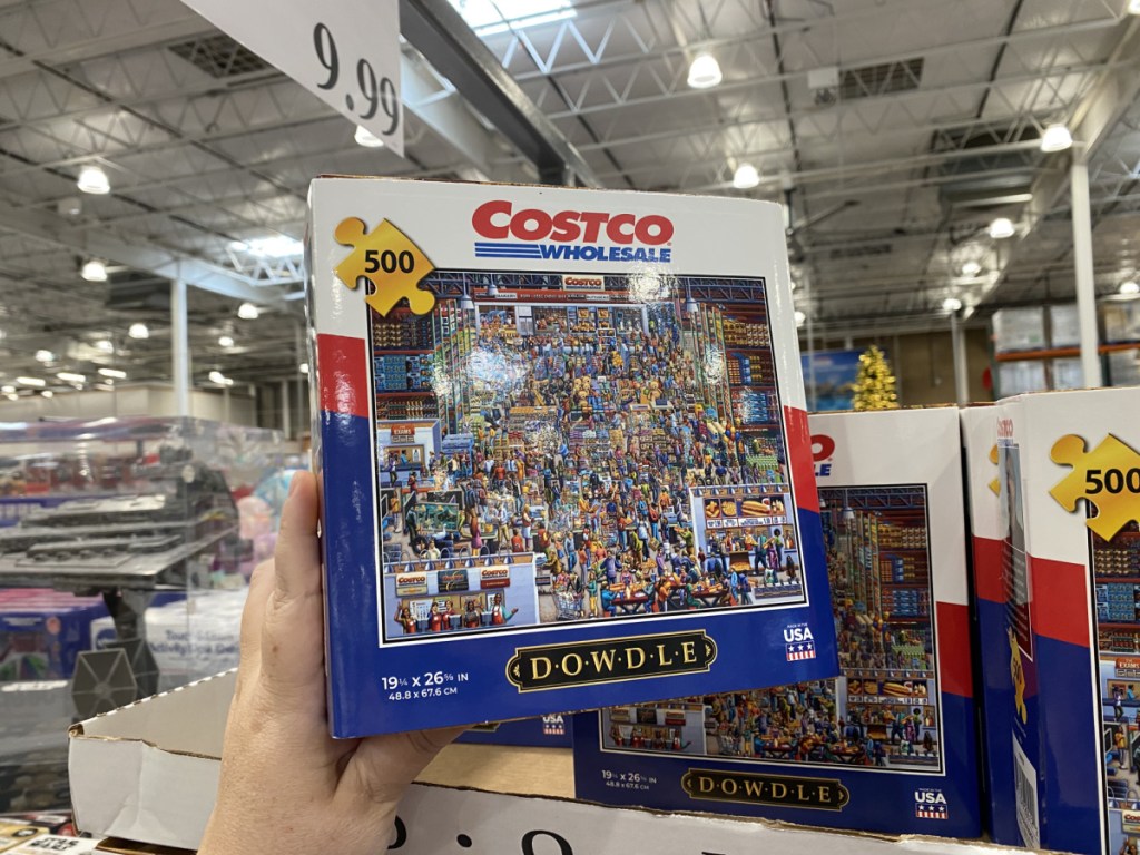Costco-themed jigsaw puzzle