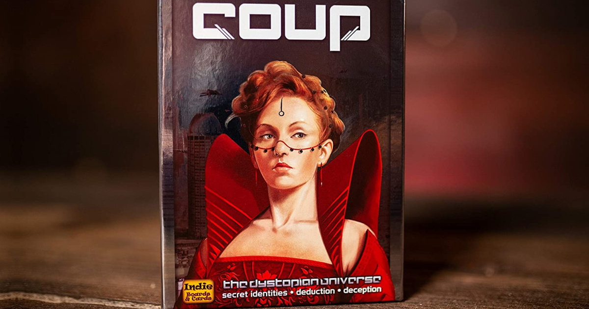 Coup The Dystopian Universe Board Game Only $5.59 on Amazon (Regularly $15)