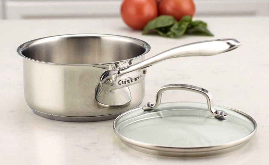 Cuisinart Classic 1qt Stainless Steel Saucepan with Cover