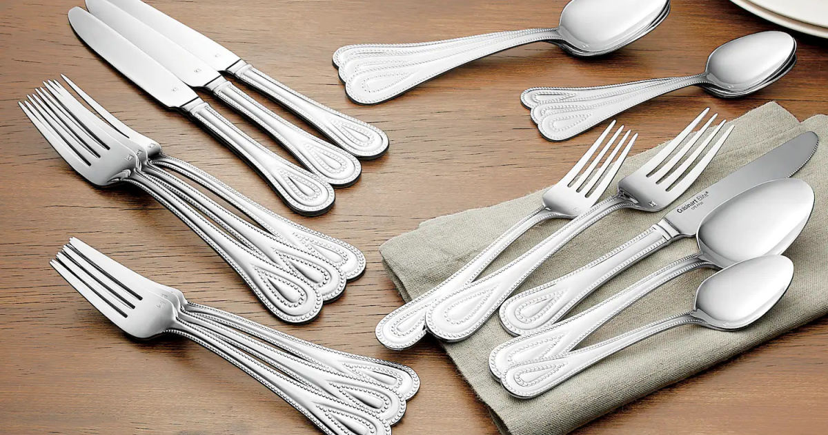 Cuisinart 20-Piece Flatware Set Only $29.99 on Amazon (Regularly $50)