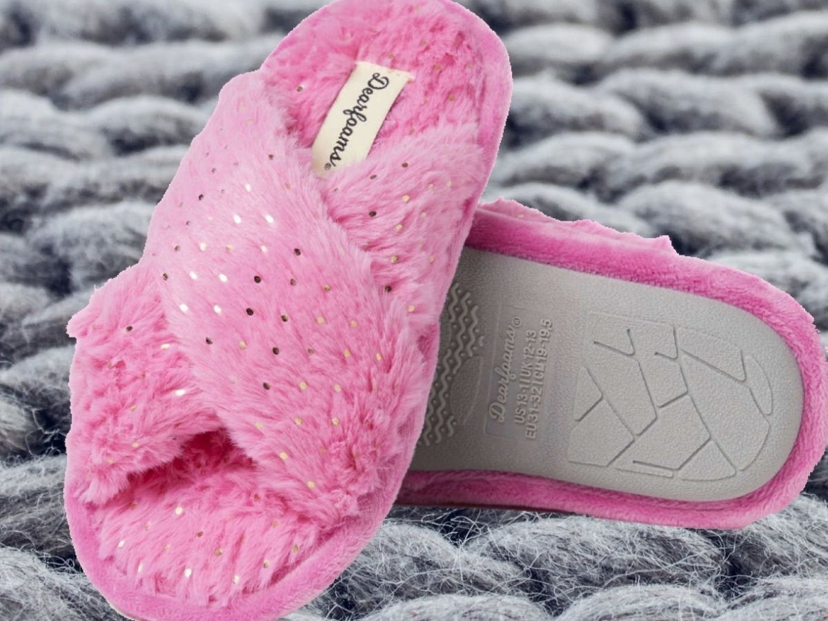 Dearfoam discount girl slippers