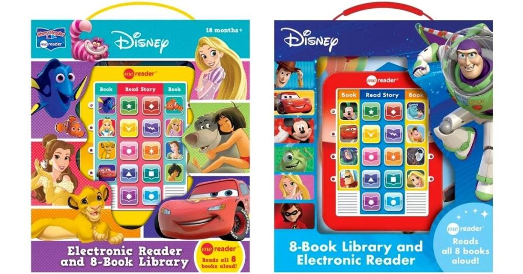 Disney Friends and Mickey Mouse and Pixar Friends! Me Reader and 8 Sound Book Library