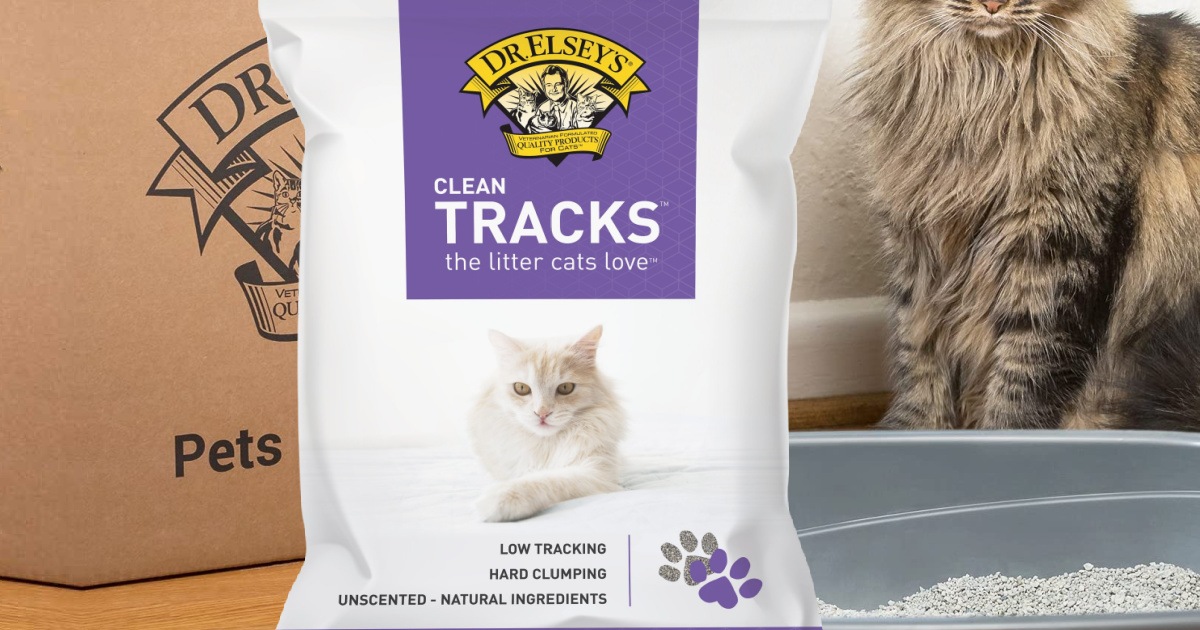 Dr. Elsey's Cat Litter 40LB Bag AND Litter Genie Plus Only 18.99 on