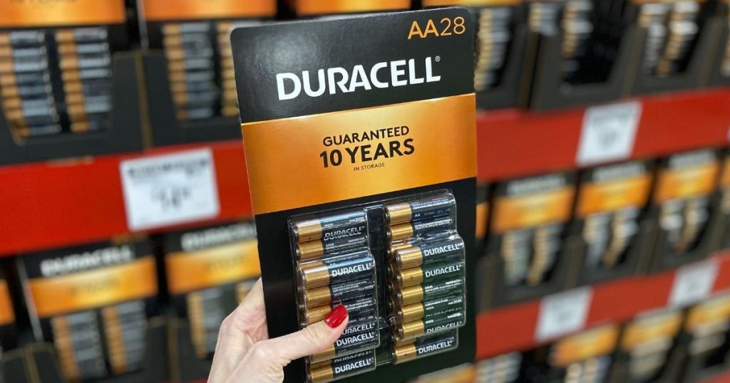 Duracell AA Batteries which are on the college dorm checklist