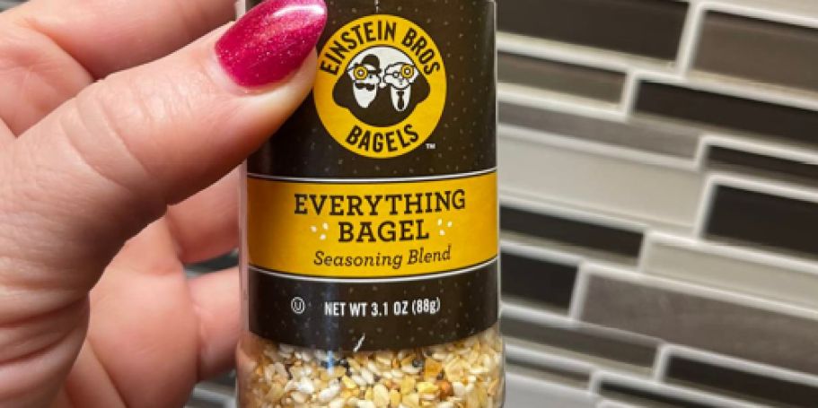 Einstein Bros. Everything Bagel Seasoning 2-Pack Only $5 on Amazon