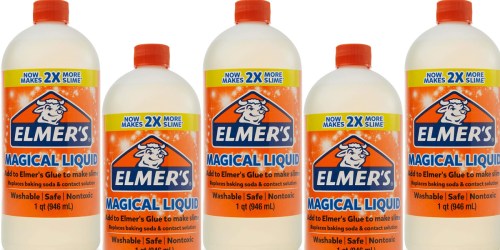 Elmer’s Magical Liquid Slime Activator 1-Quart Bottle Just $6.79 Shipped on Amazon
