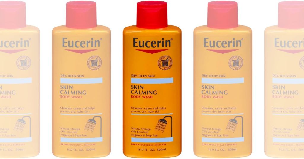 Eucerin body wash skin calming