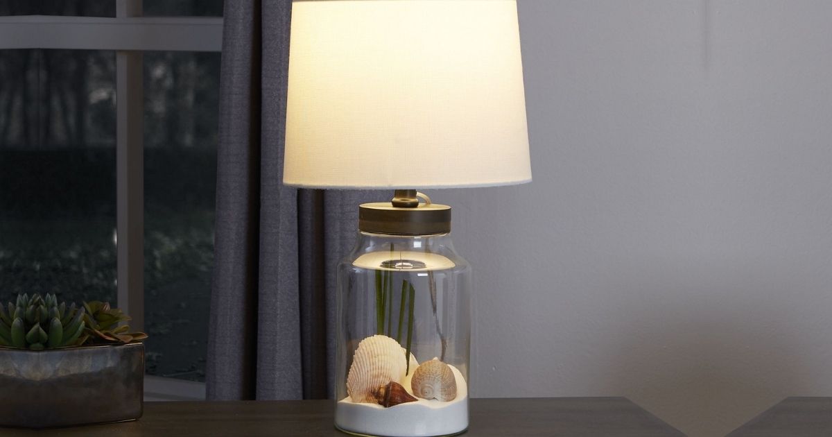 small fillable table lamp