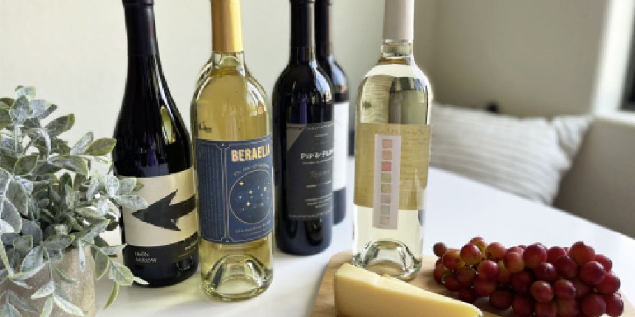 6 Bottles of Firstleaf Wine ONLY $45 Delivered (Reg. $90) + Get Free Wine for a YEAR!