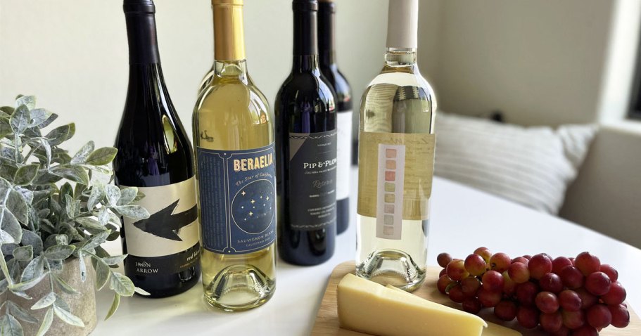 6 Bottles of Firstleaf Wine ONLY $45 Delivered (Reg. $90) + Get Free Wine for a YEAR!