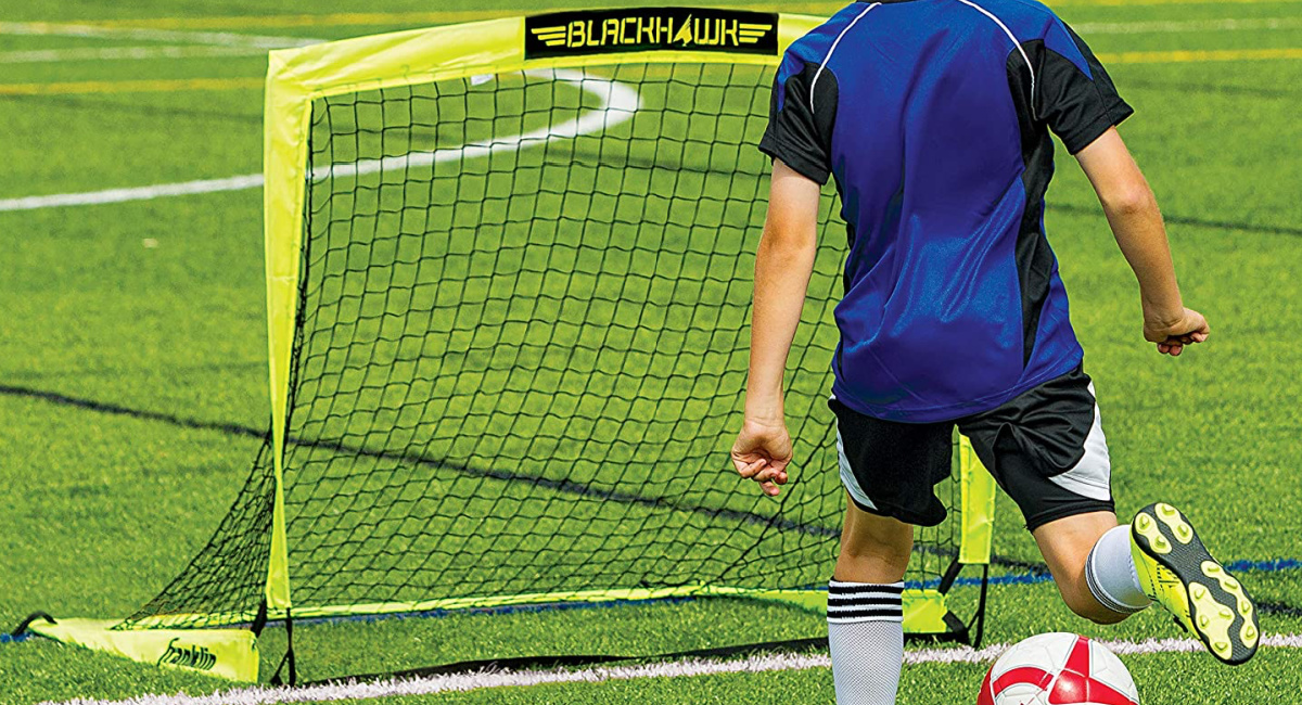 Franklin Sports Blackhawk Backyard Soccer Goal - 