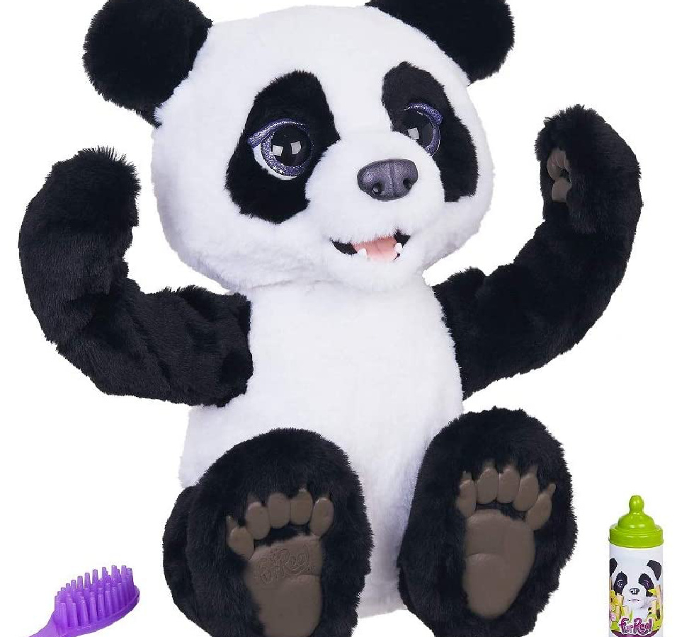 FurReal The Curious Panda Bear Cub Interactive Plush Toy