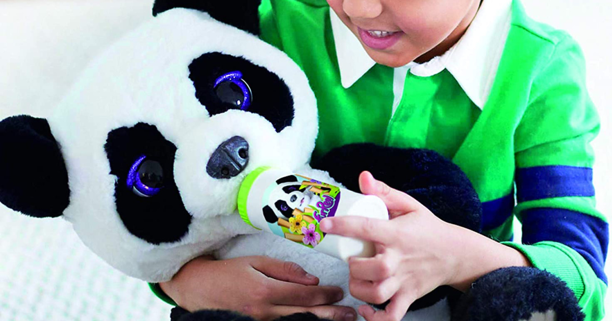 FurReal The Curious Panda Bear Cub Interactive Plush Toy