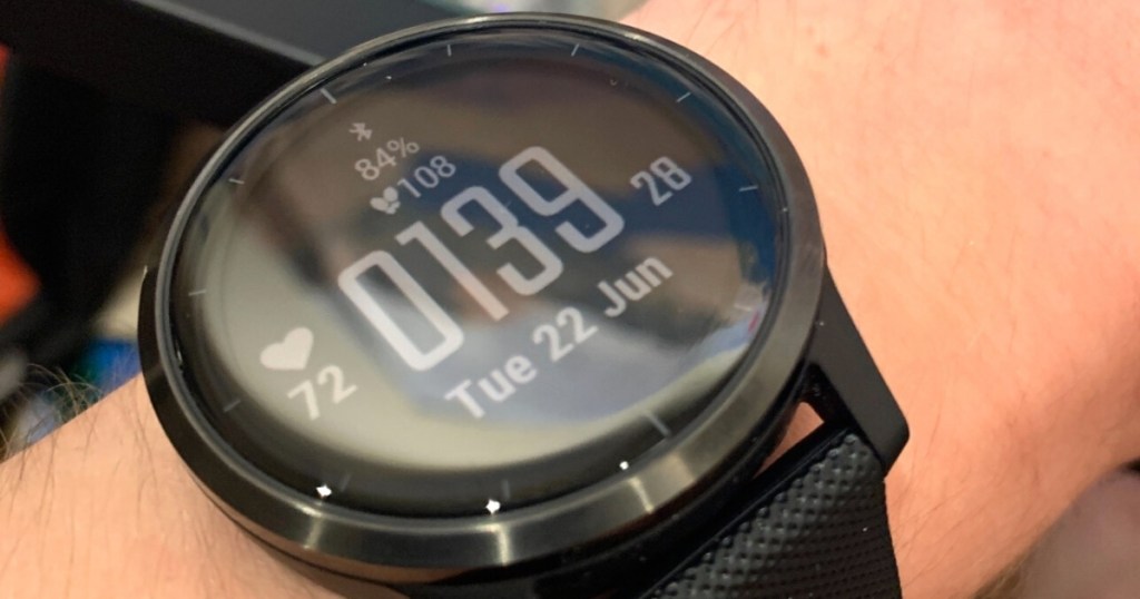 Garmin Vivoactive 4 GPS Smartwatch in Black
